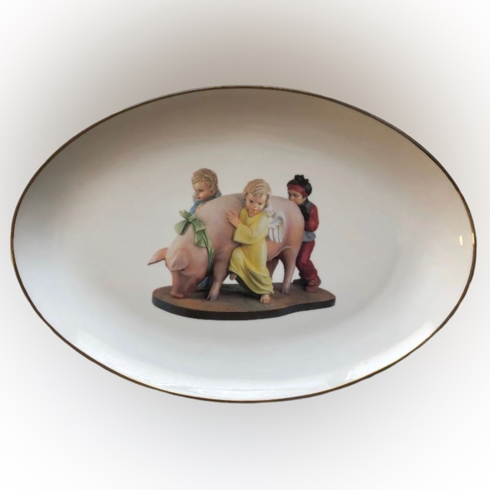 JEFF KOONS Bernardaud BANALITY Series 15" PLATTER